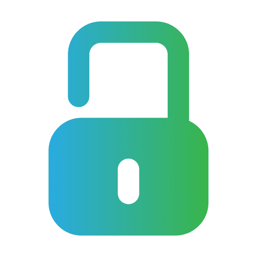 Lock open password ui icon Lock open password ui icon