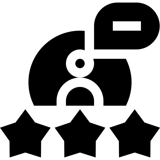 Feedback business and finance client marketing icon
