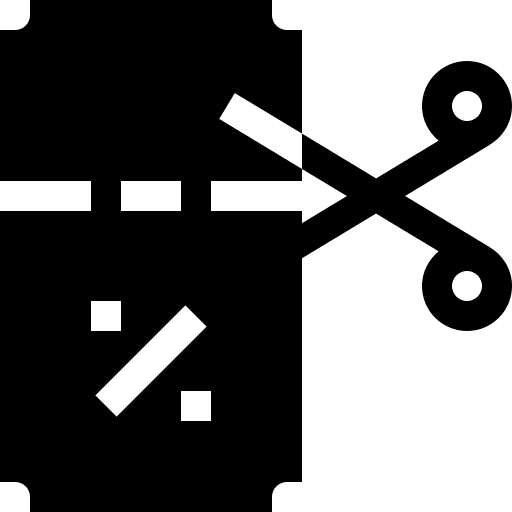Voucher percentage business and finance ticket icon Voucher percentage business and finance ticket icon