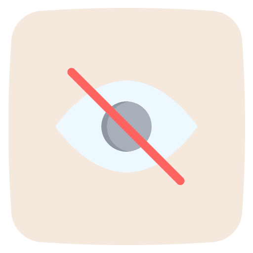 Hide slash eye show password icon