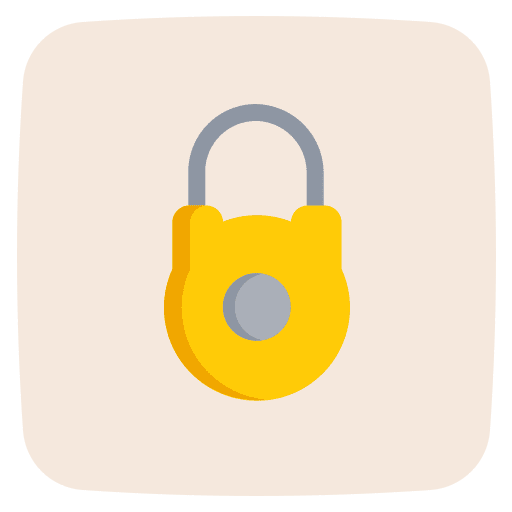 Padlock secure security password icon Padlock secure security password icon