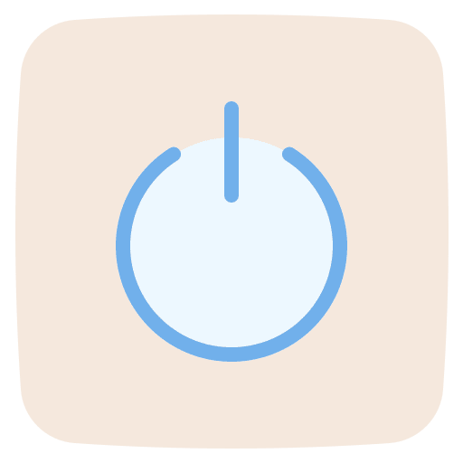 Power button power on power button ui icon