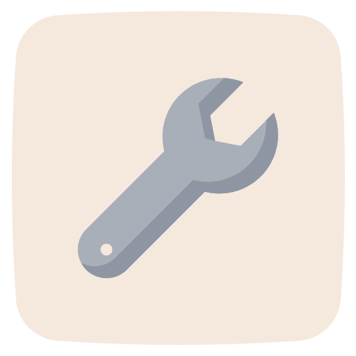 Setting wrench setting ui icon Setting wrench setting ui icon