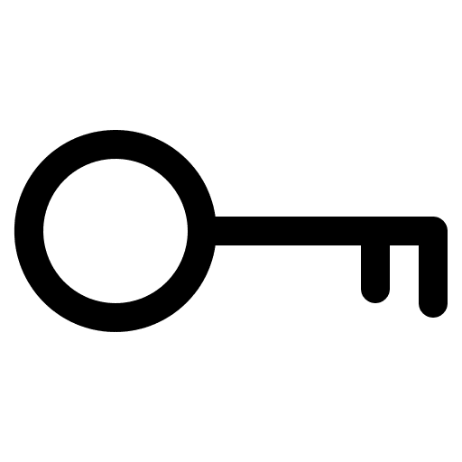 Key ui password security icon Key ui password security icon