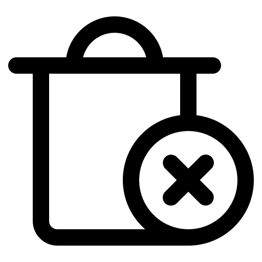 Delete ui garbage can icon Delete ui garbage can icon
