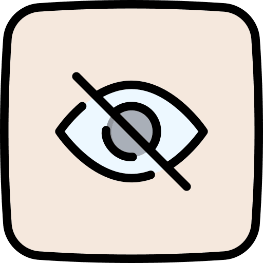 Hide show password eye slash icon