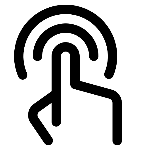 Tap ui tap finger icon Tap ui tap finger icon