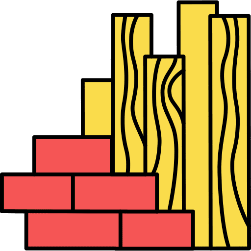 Building materials natural building materials eco friendly icon