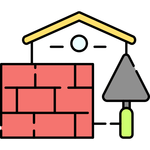 Brickwall brickwall building construction icon