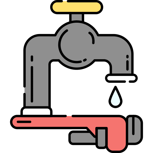 Plumbing plumbing faucet house icon Plumbing plumbing faucet house icon