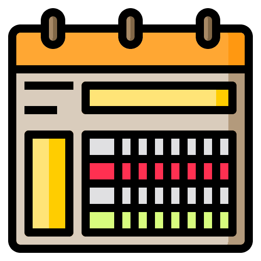 Calendar calendar planning organization icon