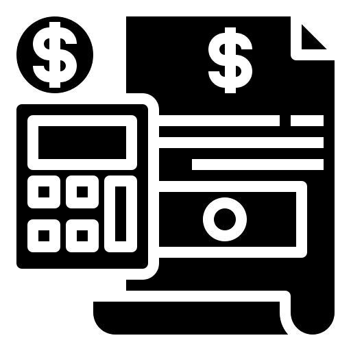 Cost budget cost business and finance icon