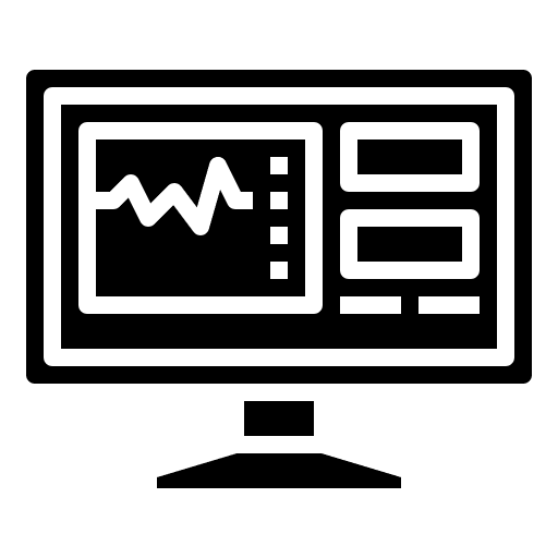 Screen screen monitor analysis icon Screen screen monitor analysis icon