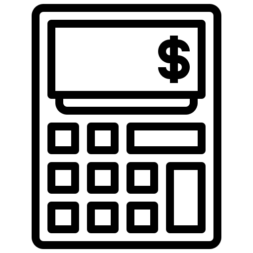 Calculator maths technological technology icon Calculator maths technological technology icon