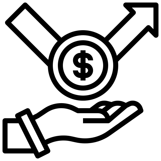 Profit business invest business and finance icon
