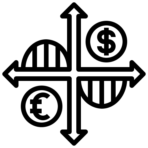 Fluctuation bar chart fluctuation money loss icon Fluctuation bar chart fluctuation money loss icon