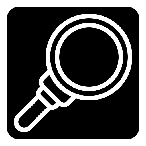 Search seo zoom magnifying glass icon