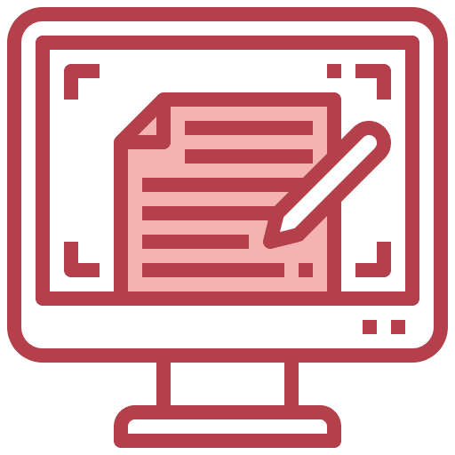 Content pencil computer writing icon Content pencil computer writing icon