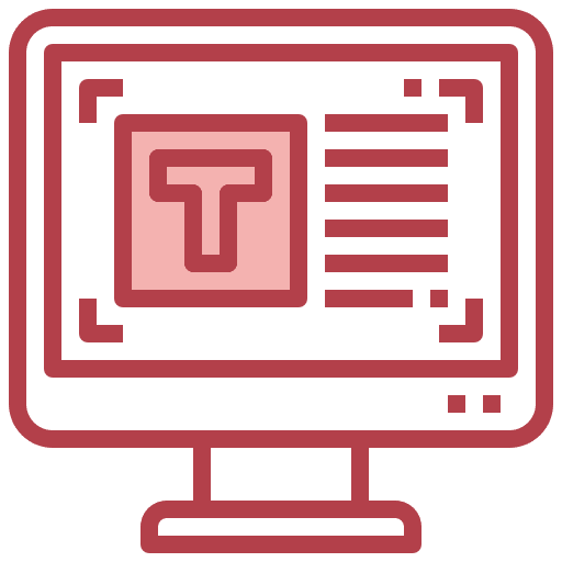 Typography type text editor text tool icon Typography type text editor text tool icon