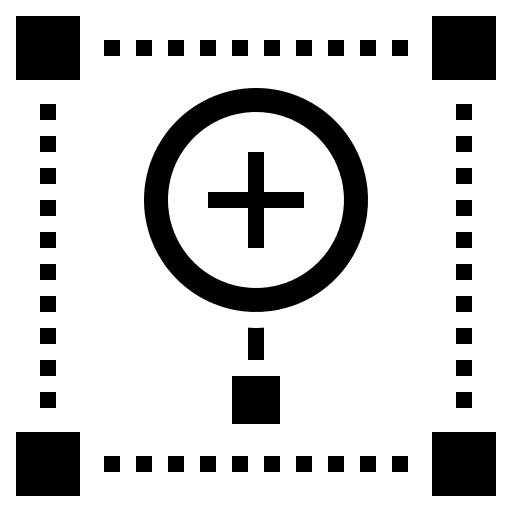 Zoom in loupe plus magnifying glass icon Zoom in loupe plus magnifying glass icon