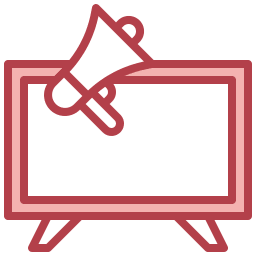 Television tv communications screen icon Television tv communications screen icon