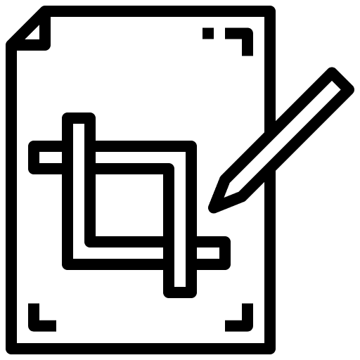 Crop crop design file icon