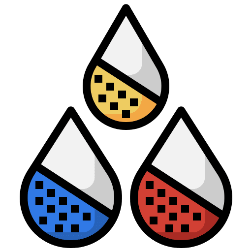Color control drop design colorize icon Color control drop design colorize icon