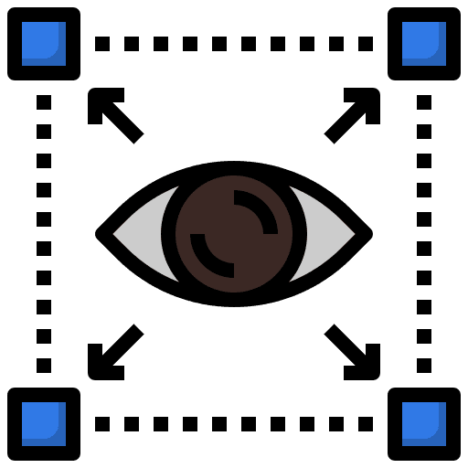 View focus view target icon