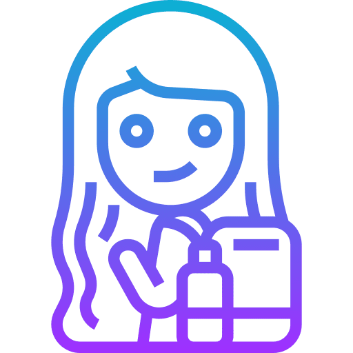 Backpacker backpacker woman user icon Backpacker backpacker woman user icon