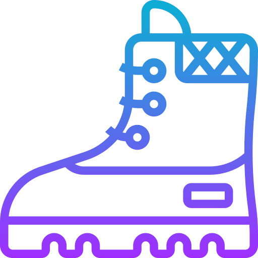 Hiking boots equipment hiking boots camping icon Hiking boots equipment hiking boots camping icon