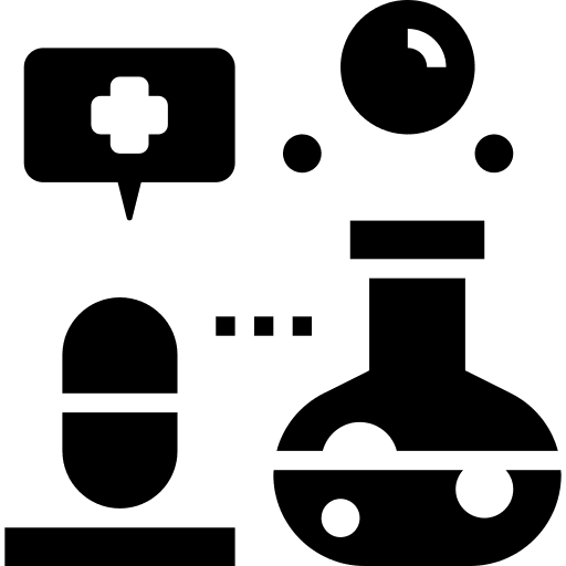 Pharmaceutical drugs capsules nutritionist icon