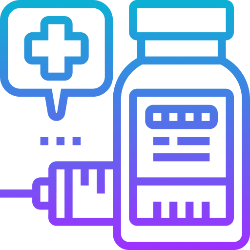 Vaccine injection healthcare and medical vaccine icon Vaccine injection healthcare and medical vaccine icon