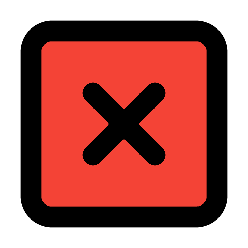 Close cancel error interface icon Close cancel error interface icon