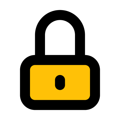 Padlock security blocked ui icon