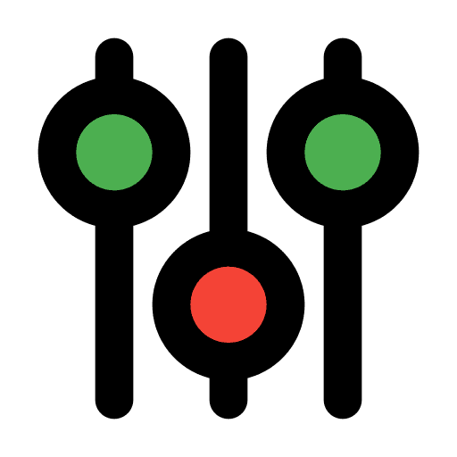 Preference parameters setting ui icon Preference parameters setting ui icon