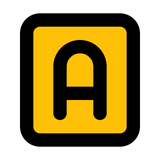 Font font sign typography icon Font font sign typography icon