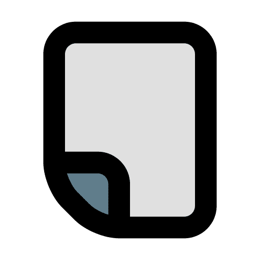 New file user interface files and folders paper icon New file user interface files and folders paper icon