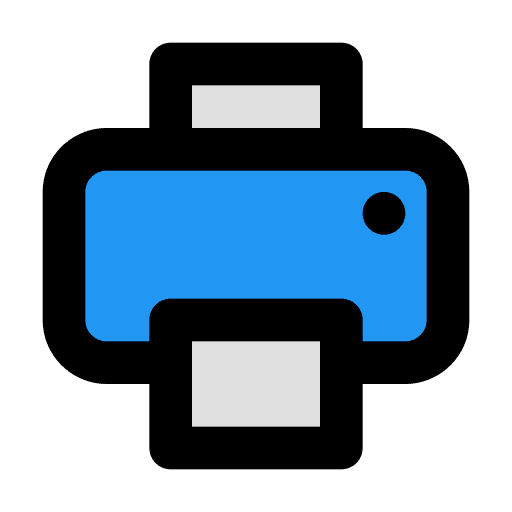 Printer ui print paper icon Printer ui print paper icon