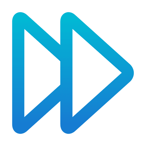 Fast forward video player music player multimedia option icon Fast forward video player music player multimedia option icon