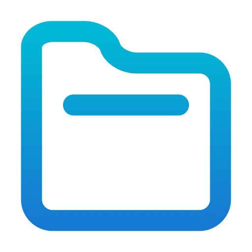 Folder archive storage document icon Folder archive storage document icon