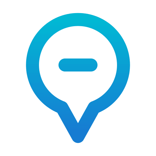 Pin pin map location remove icon Pin pin map location remove icon