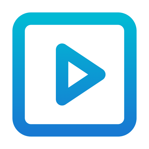 Play button multimedia option interface icon Play button multimedia option interface icon