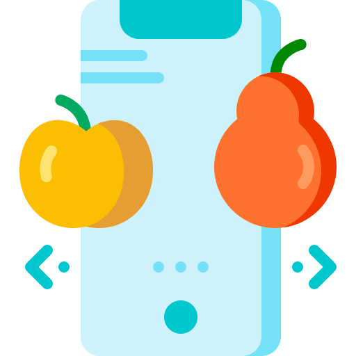Fruit communications electronics fruit icon Fruit communications electronics fruit icon