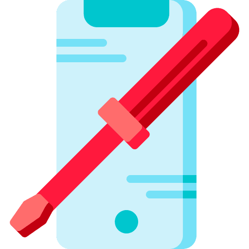 Repair smartphone touch screen repair icon
