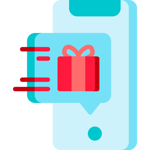 Present technology electronics mobile phone icon Present technology electronics mobile phone icon