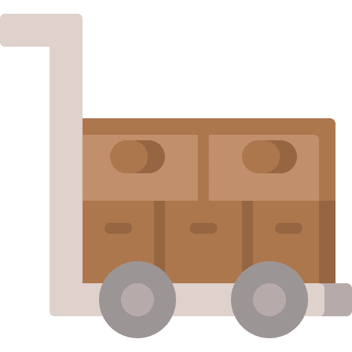 Cargo delivery box storage shipping and delivery icon Cargo delivery box storage shipping and delivery icon