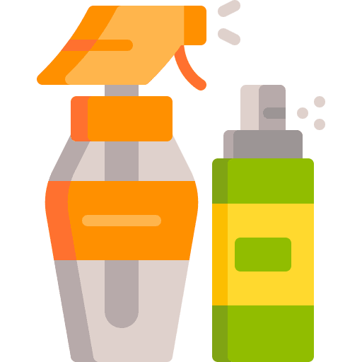 Chemicals furniture and household cleaner bleach icon Chemicals furniture and household cleaner bleach icon