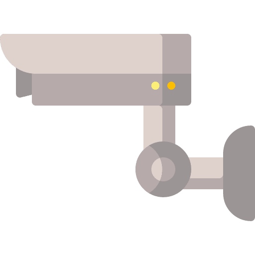 Security camera technology security surveillance icon