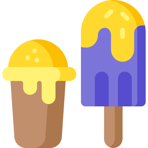 Ice cream dessert ice cream food and restaurant icon Ice cream dessert ice cream food and restaurant icon