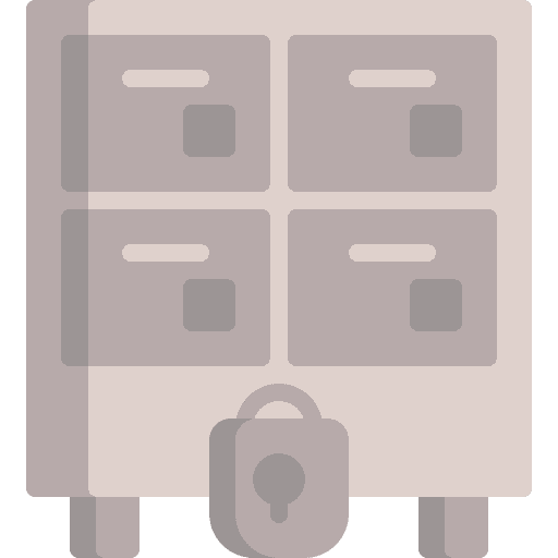 Locker room storage locker room furniture and household icon Locker room storage locker room furniture and household icon